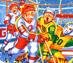 SEGA SC-3000 Champion Ice Hockey 